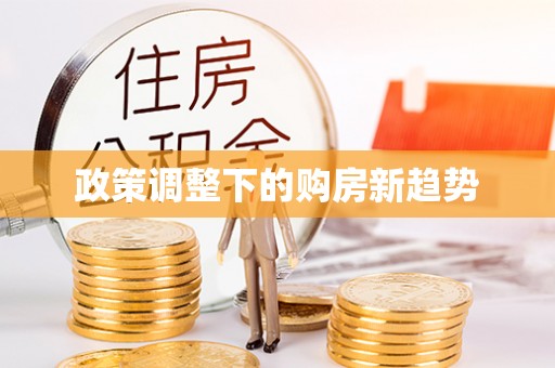 铅山政策调整下的购房新趋势