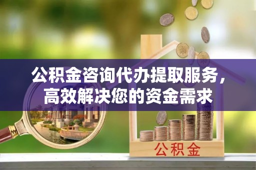 铅山公积金咨询代办提取服务，高效解决您的资金需求